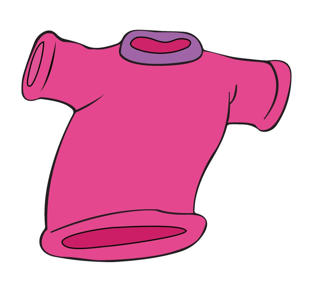 A shirt isolated on white background vector