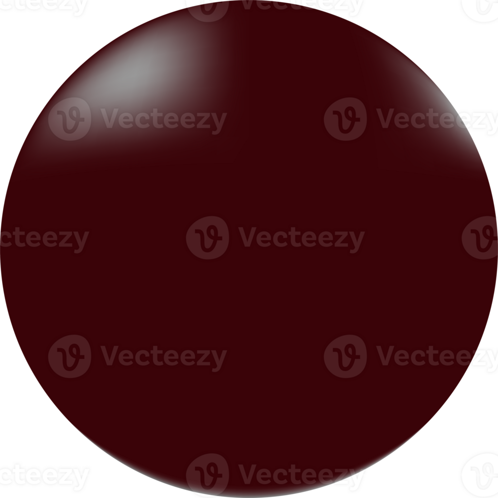 Glossy 3D burgundy layer with barely noticeable reflections, png