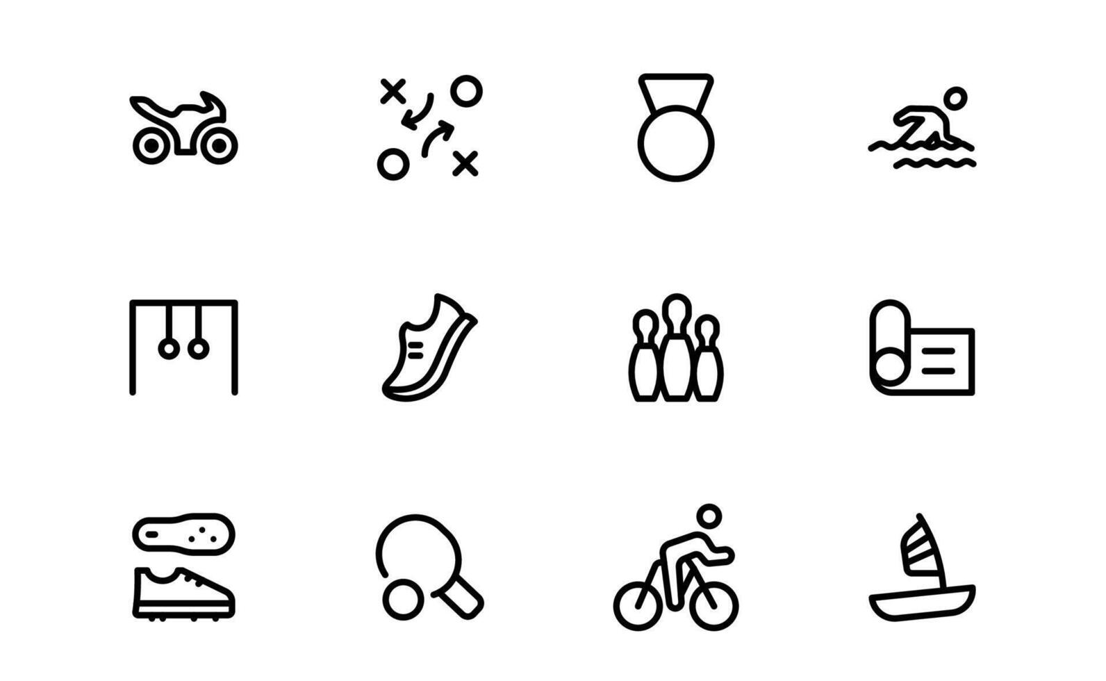 Premium Sports Icon Designs - for Websites, Apps vector