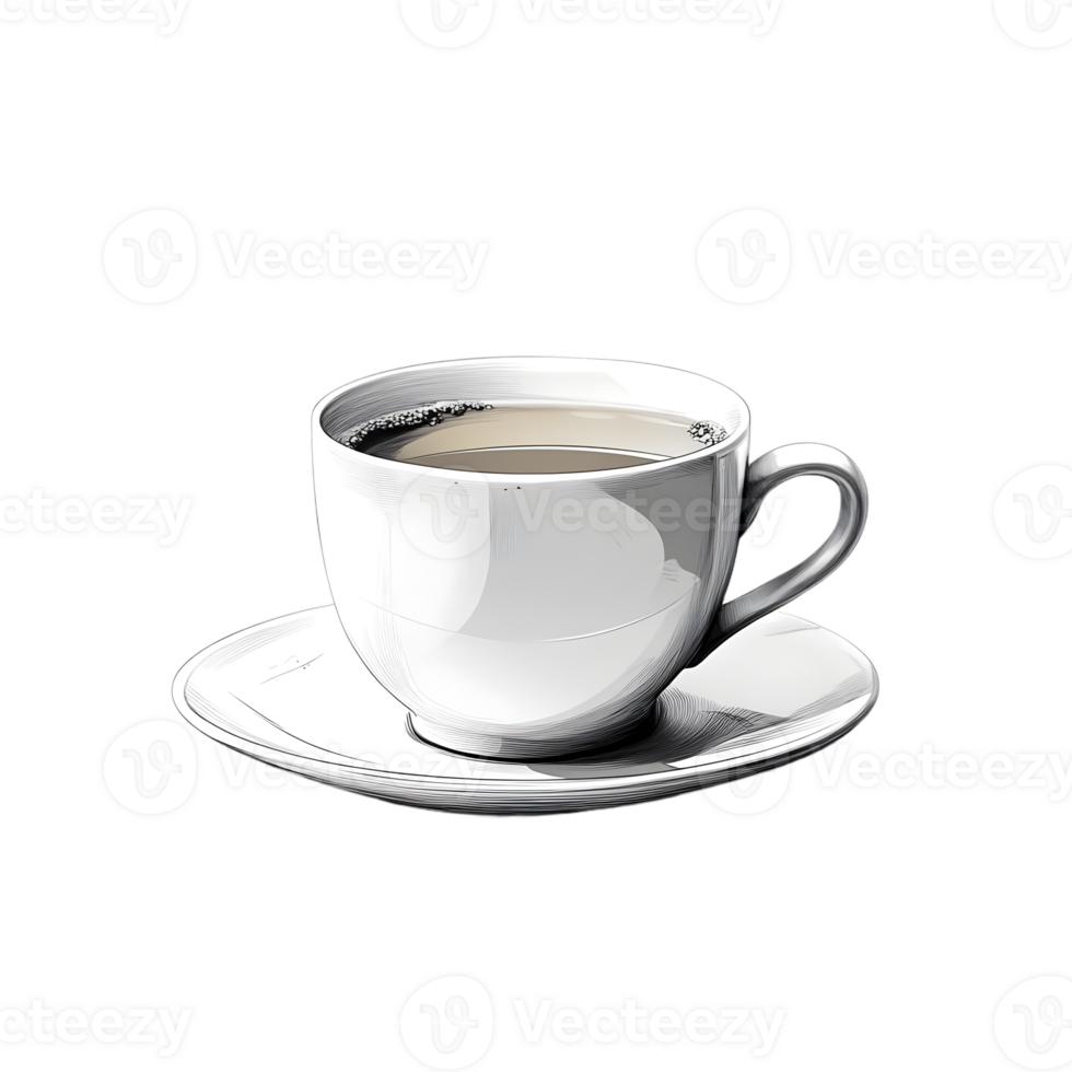 Create a Coffee Cup Image with Transparent Background png