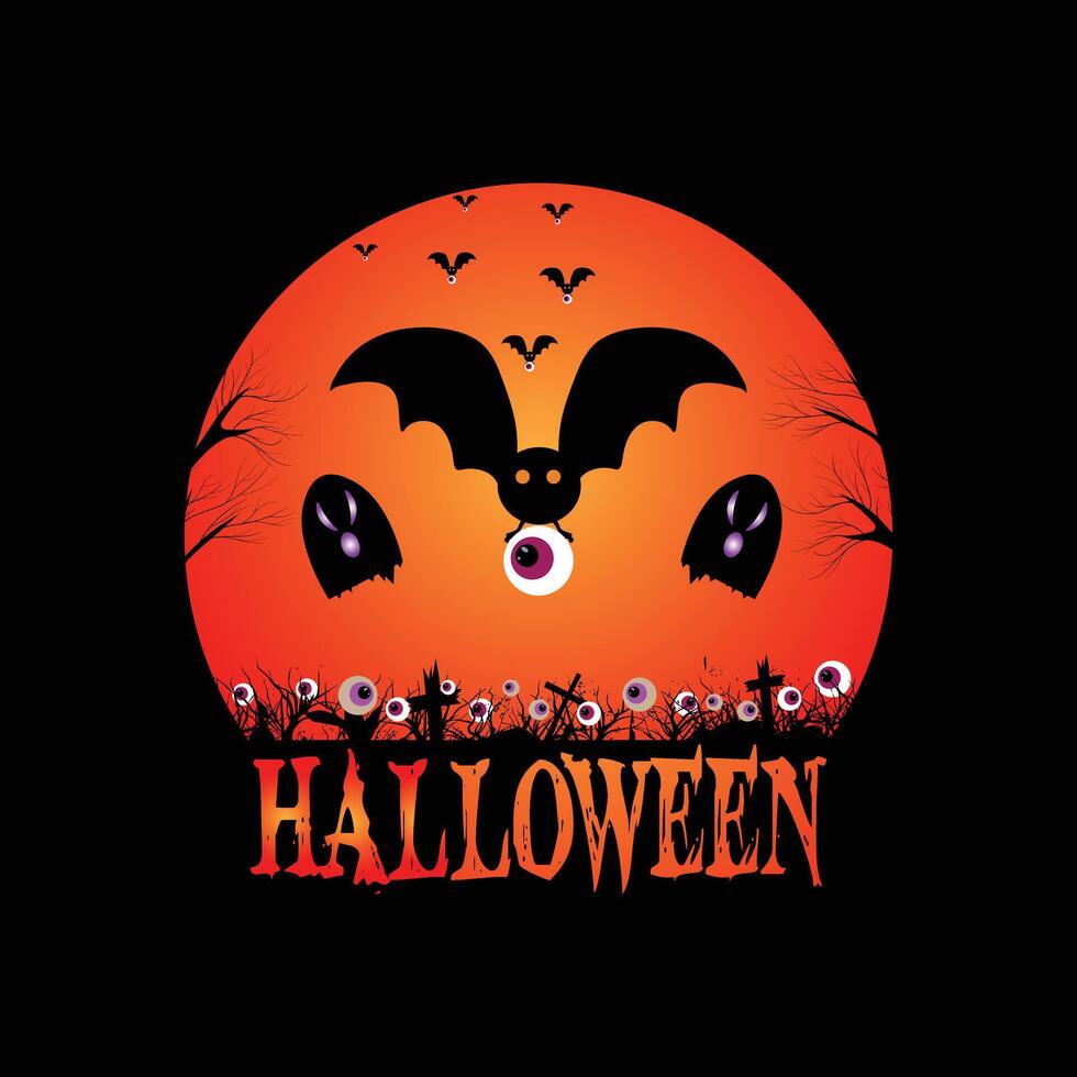 Beautiful and eye-catching Halloween vector