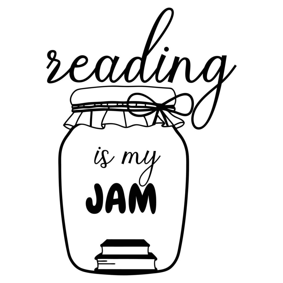 Creative T-shirt Design Featuring Book Reader and Education Theme vector