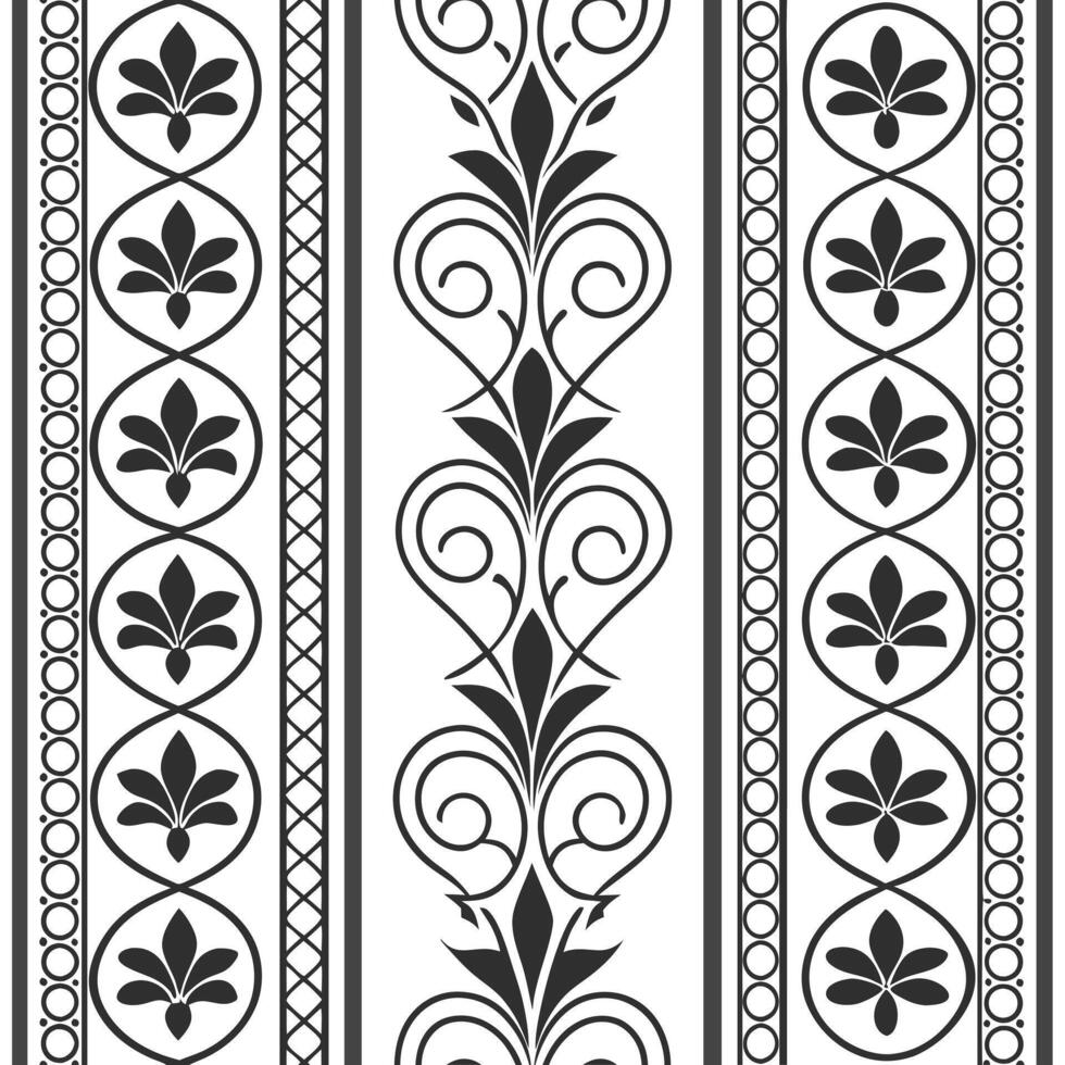 Design a seamless tile pattern using elements of European Renaissance decorations featuring ornate borders and intricate floral patterns concept as Incorporate ornate Renaissance Dynamic Square Set 2 vector