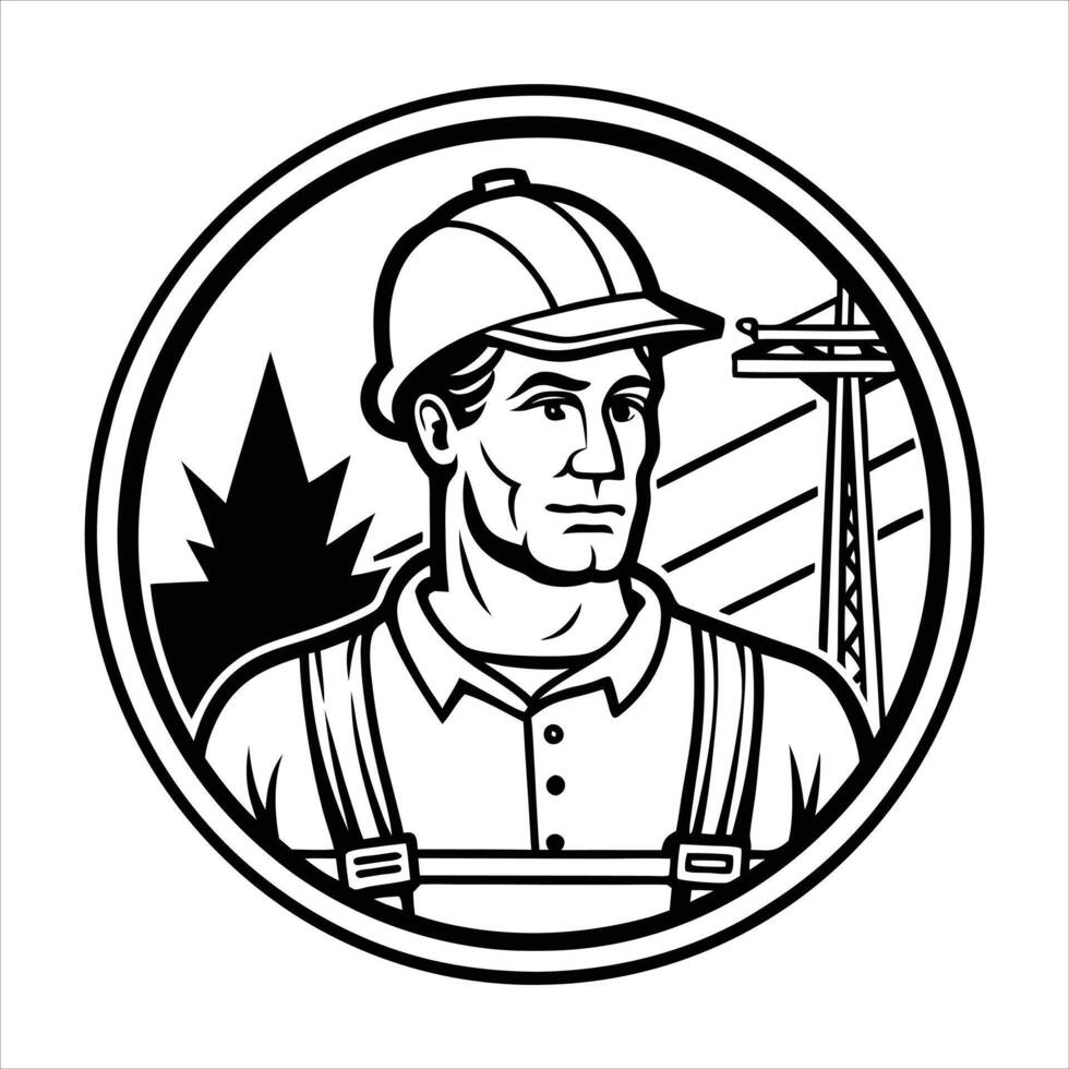 Work Safety Hat vector