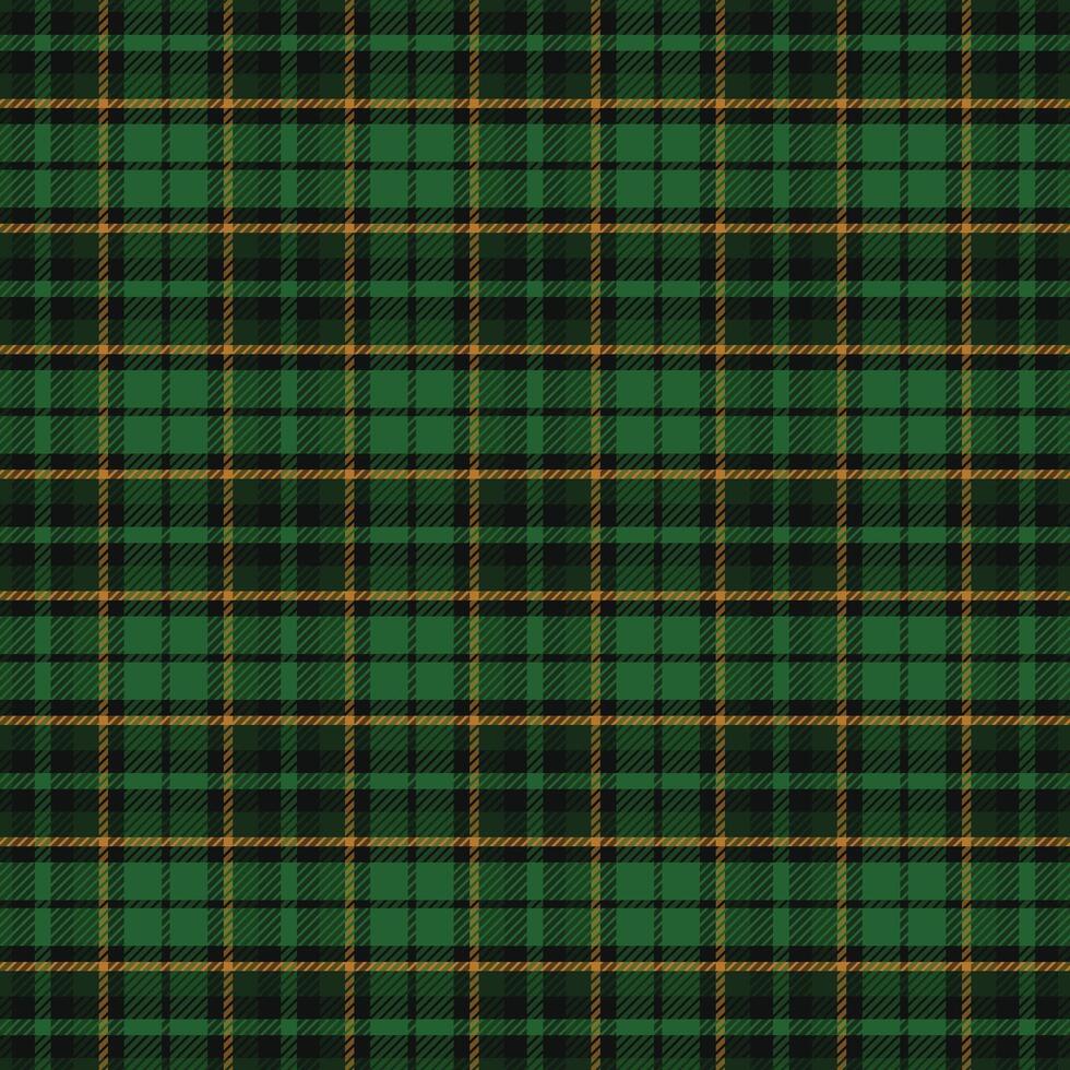 green scottish tartan plaid checkered stripe flannel fabric print pattern background vector