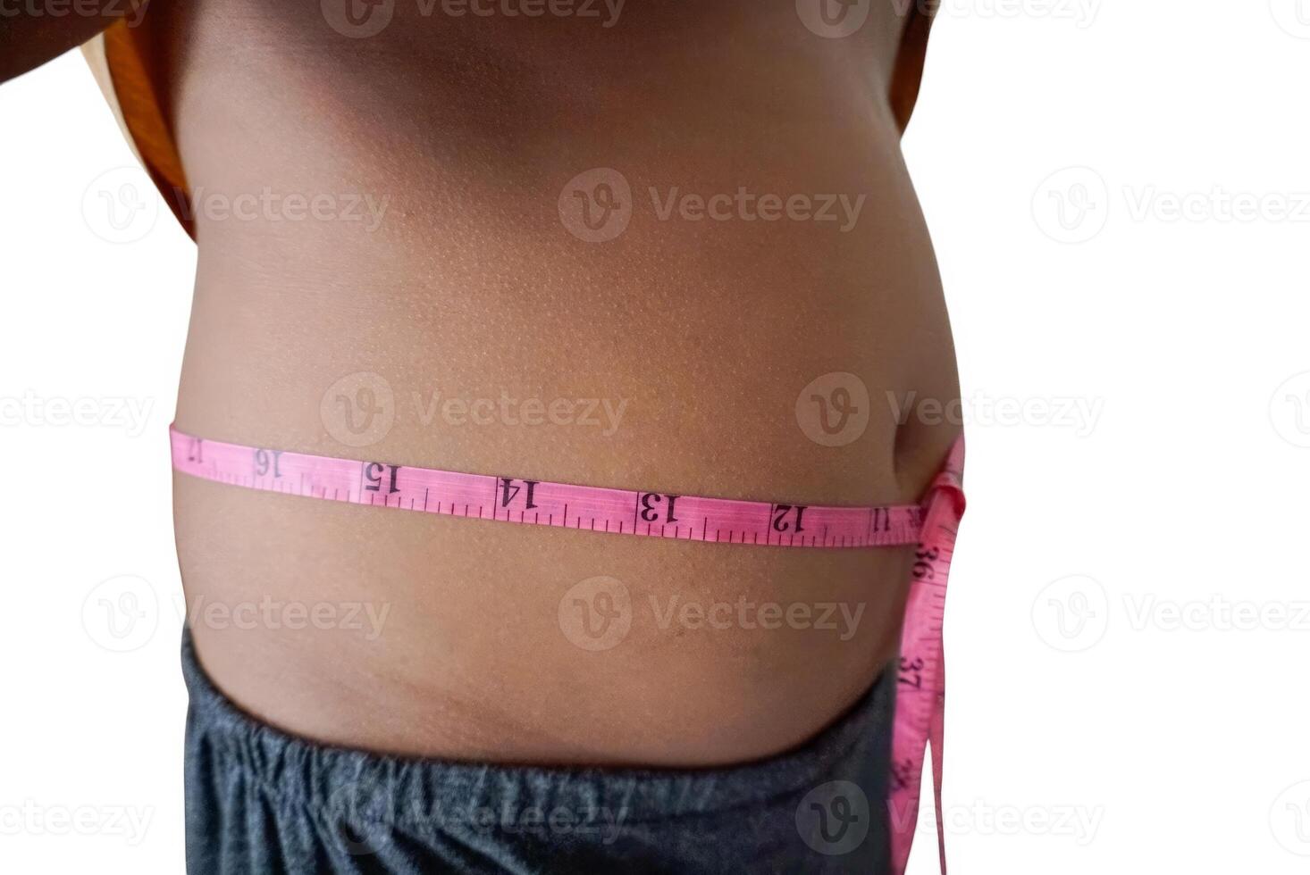 Waist Measurement Of An Adult photo
