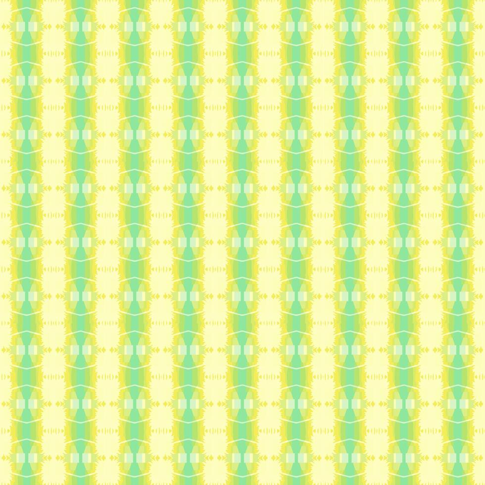 Kaleidoscopic seamless design featuring interwoven colorful vector
