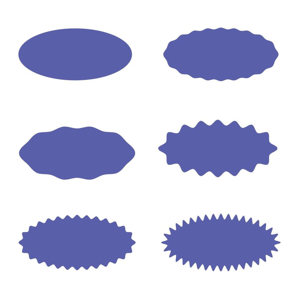 Trendy brutalism shapes minimal abstract geometric elements vector