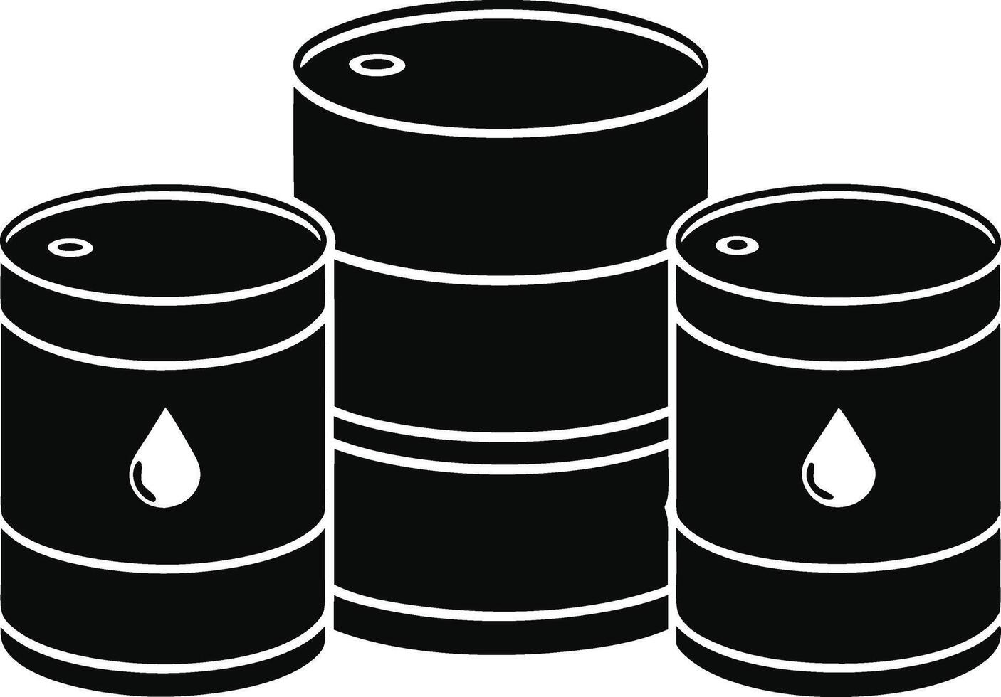 oil-barrel-icons design art. vector