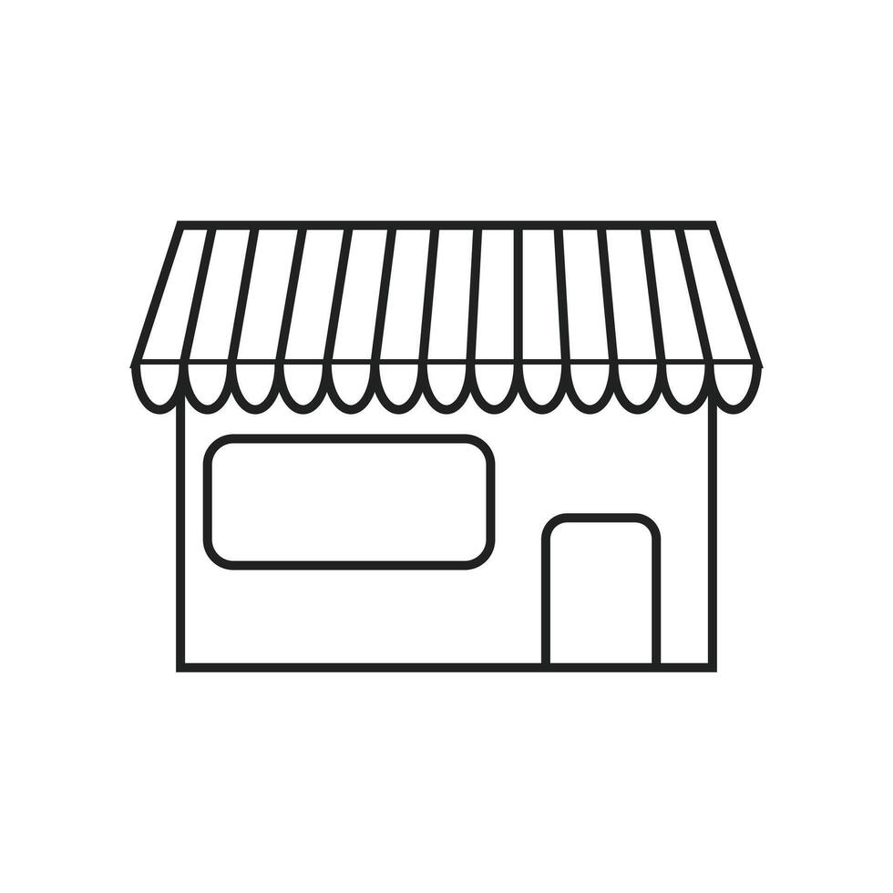 Store Front Icon for Branding, and Design vector