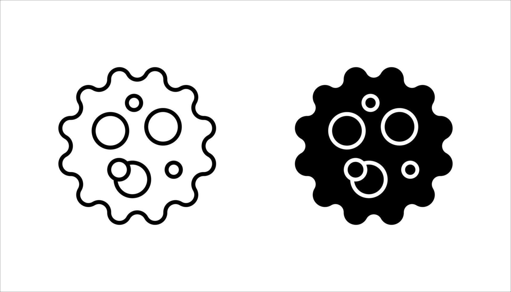 cancer set icon, on white background. vector