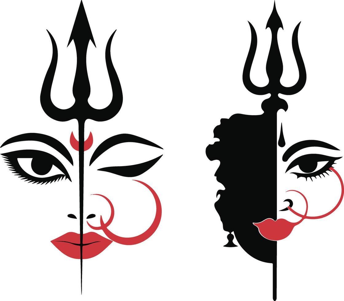 Chaitra Navratri illustration Design vector