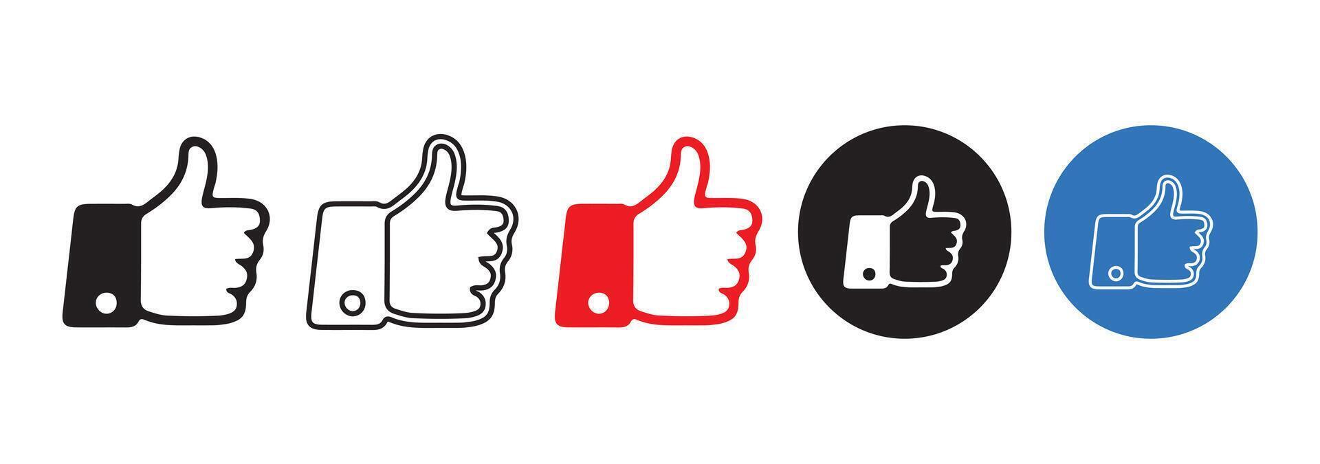 Unique Style Like Icon vector