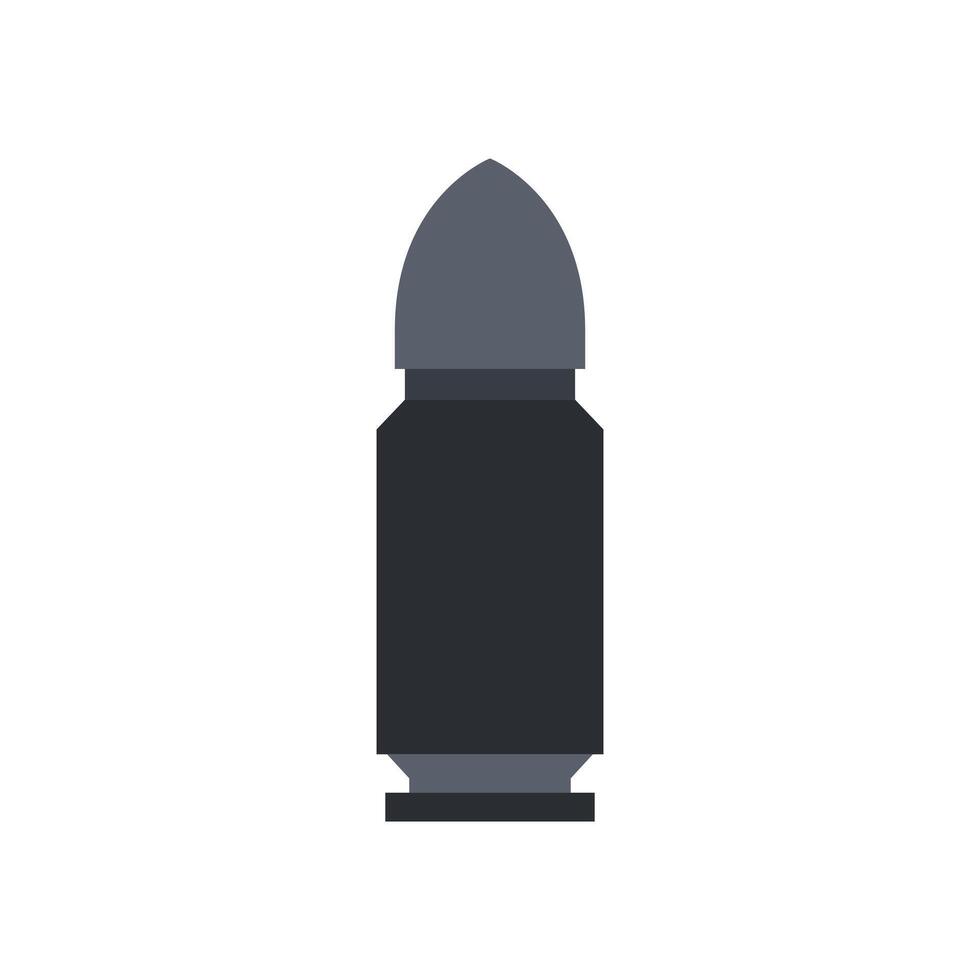 Bullet illustration isolated on white background vector