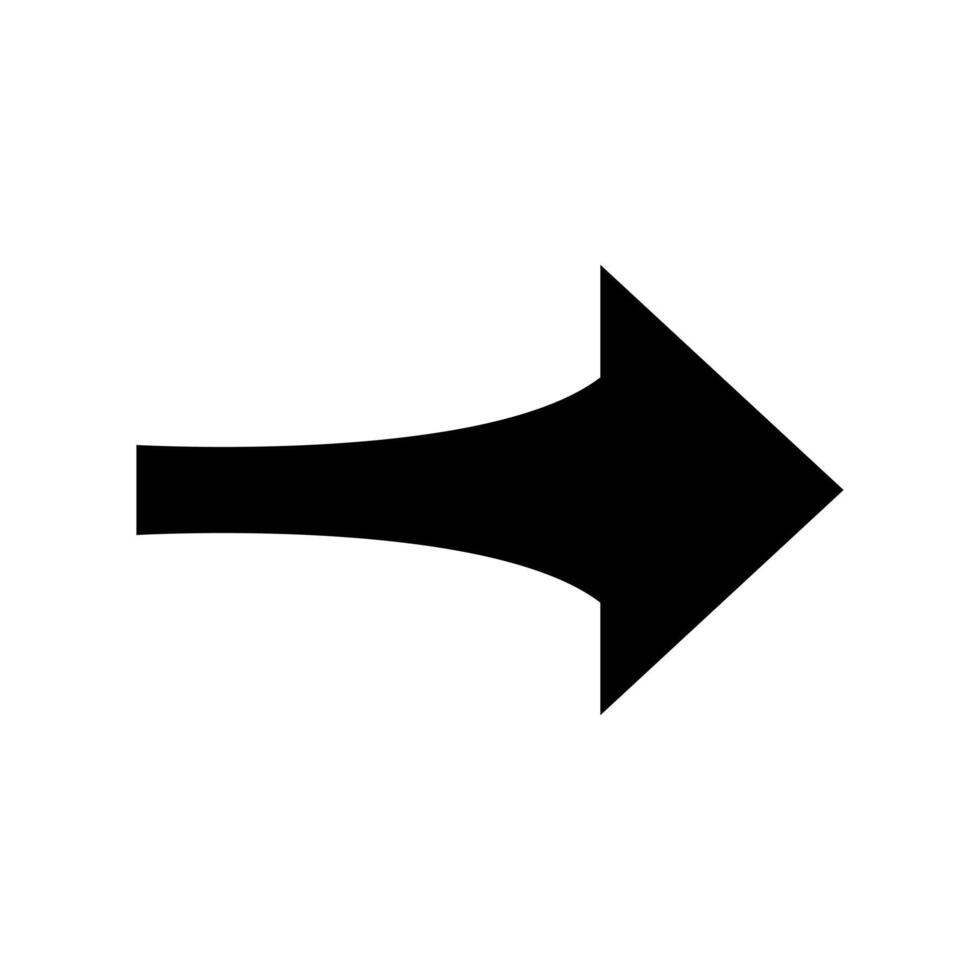 An arrow pointing down on a background vector