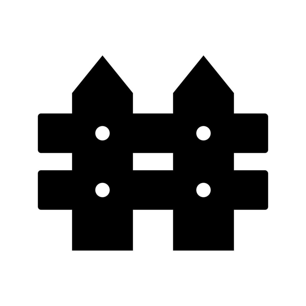 A black and white icon of two houses on background vector