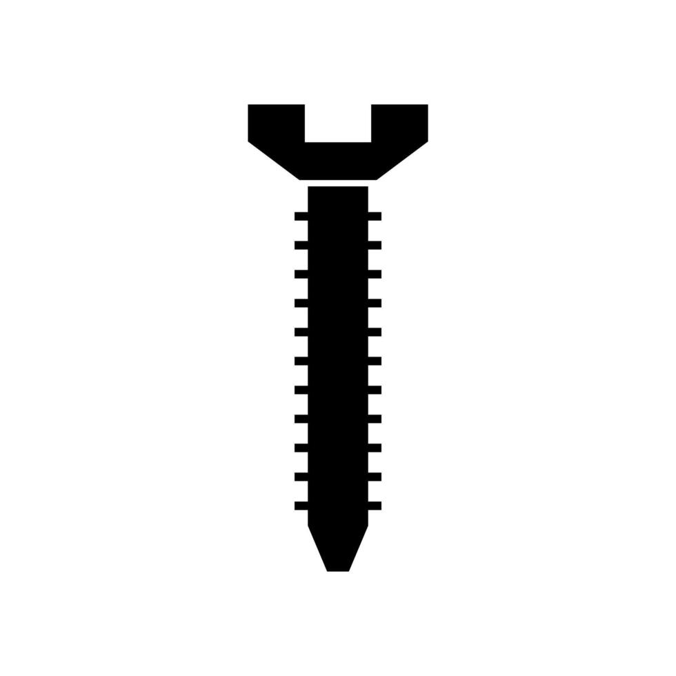 Screw icon on a white background vector