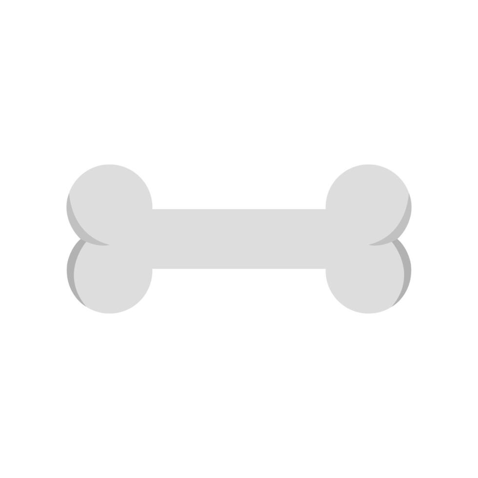 A bone bone on a white background vector