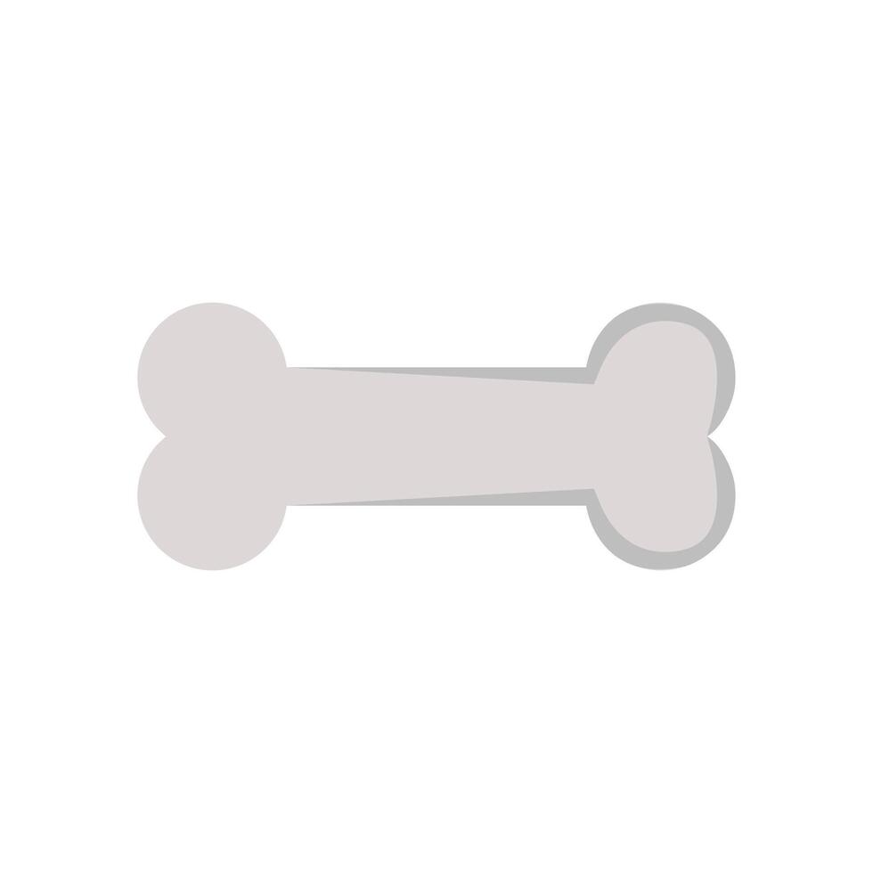 A bone bone icon on white background vector