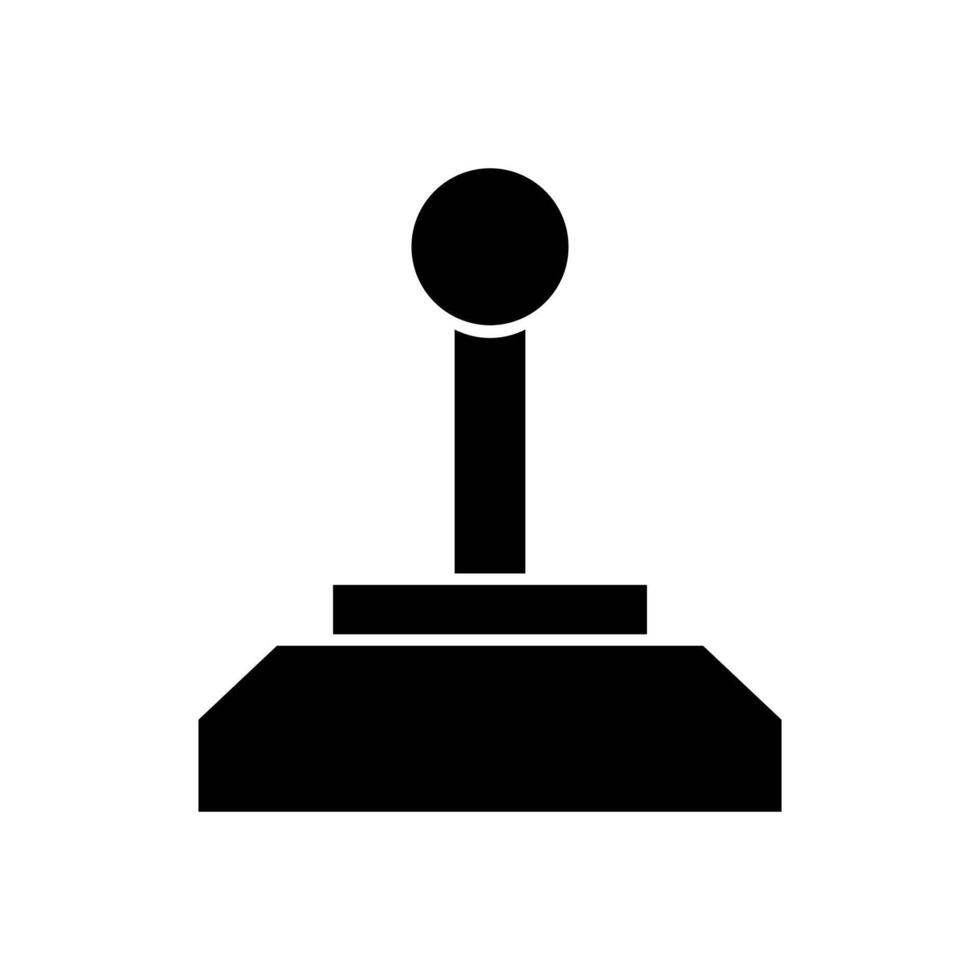 An icon of a joystick on a white background vector