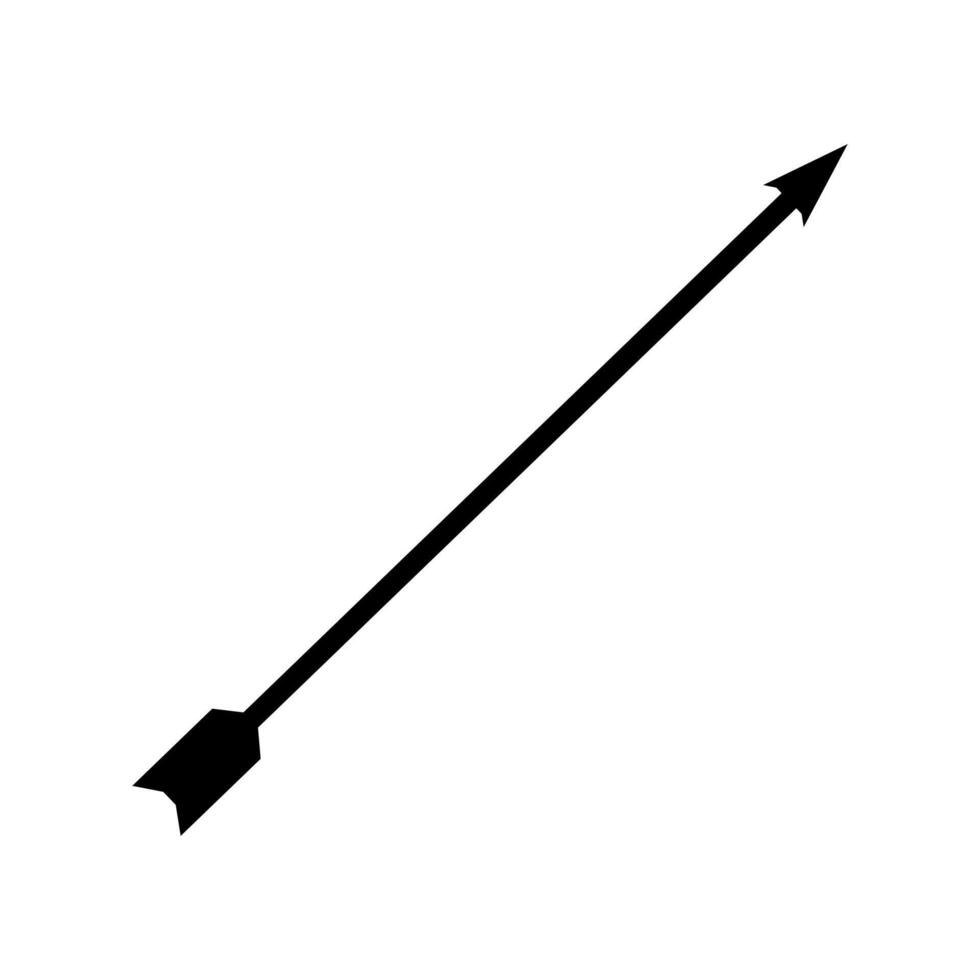 Arrow icon on a background vector