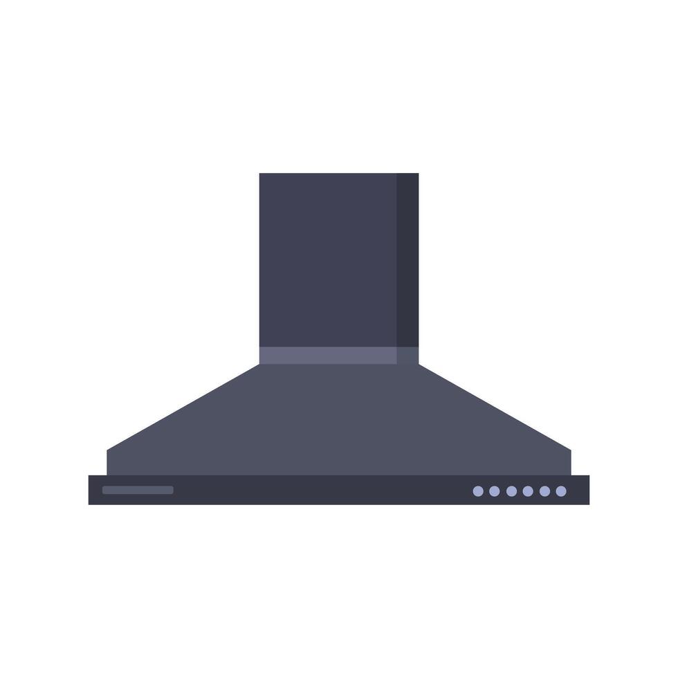 A black stove top on a white background vector