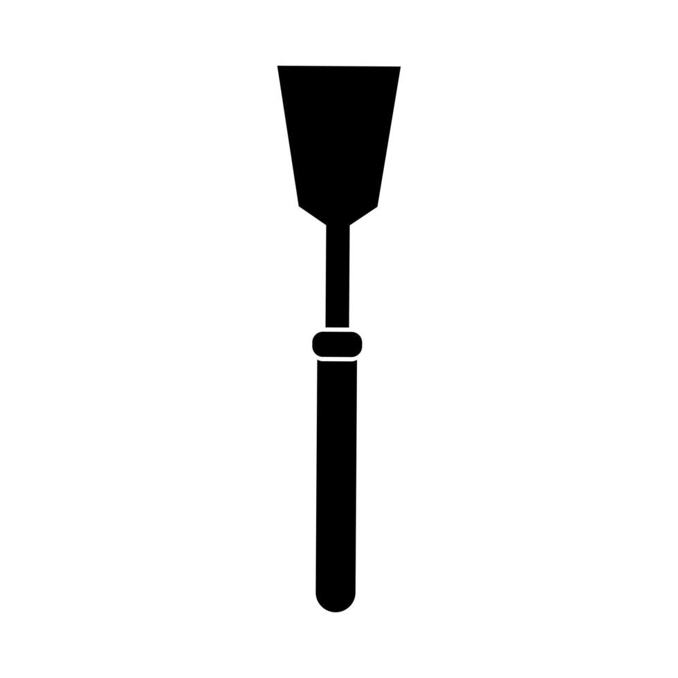 A black and white illustration of a tool on a white background vector