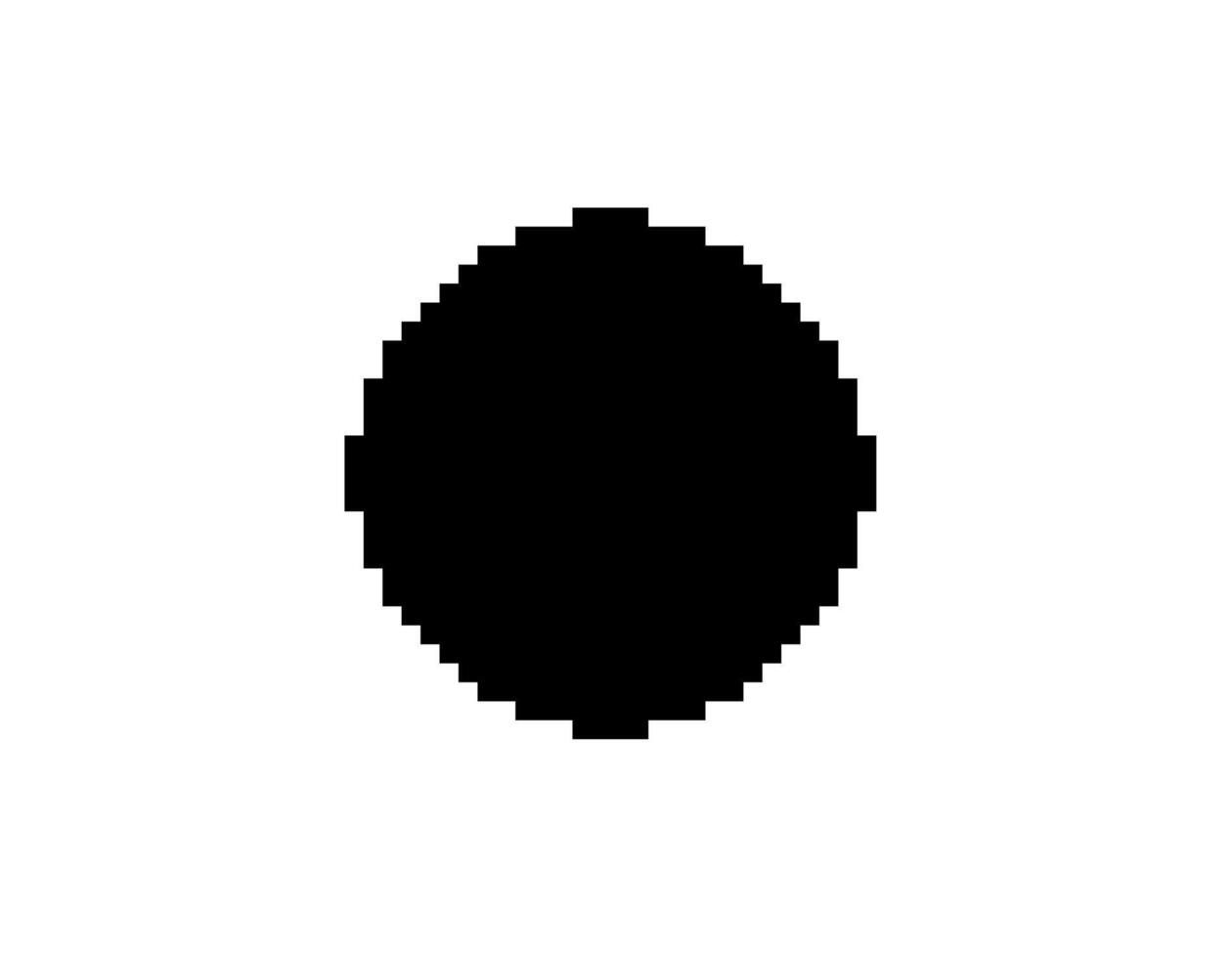 Retro sun circle with geometric eighties style vector