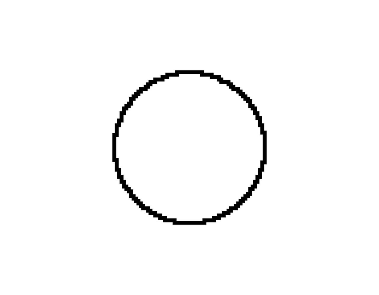 Retro sun circle with geometric shape in eighties style vector