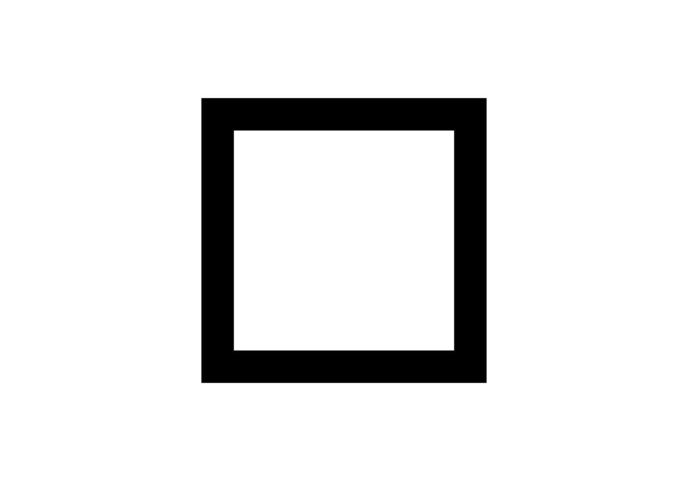 Simple checkbox icon for ui design and forms vector