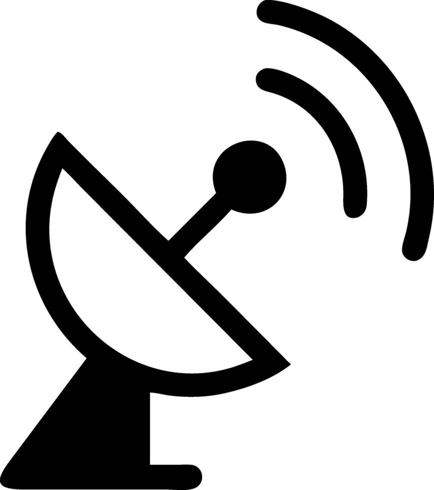 Modern Antenna Wave Symbol Pack vector