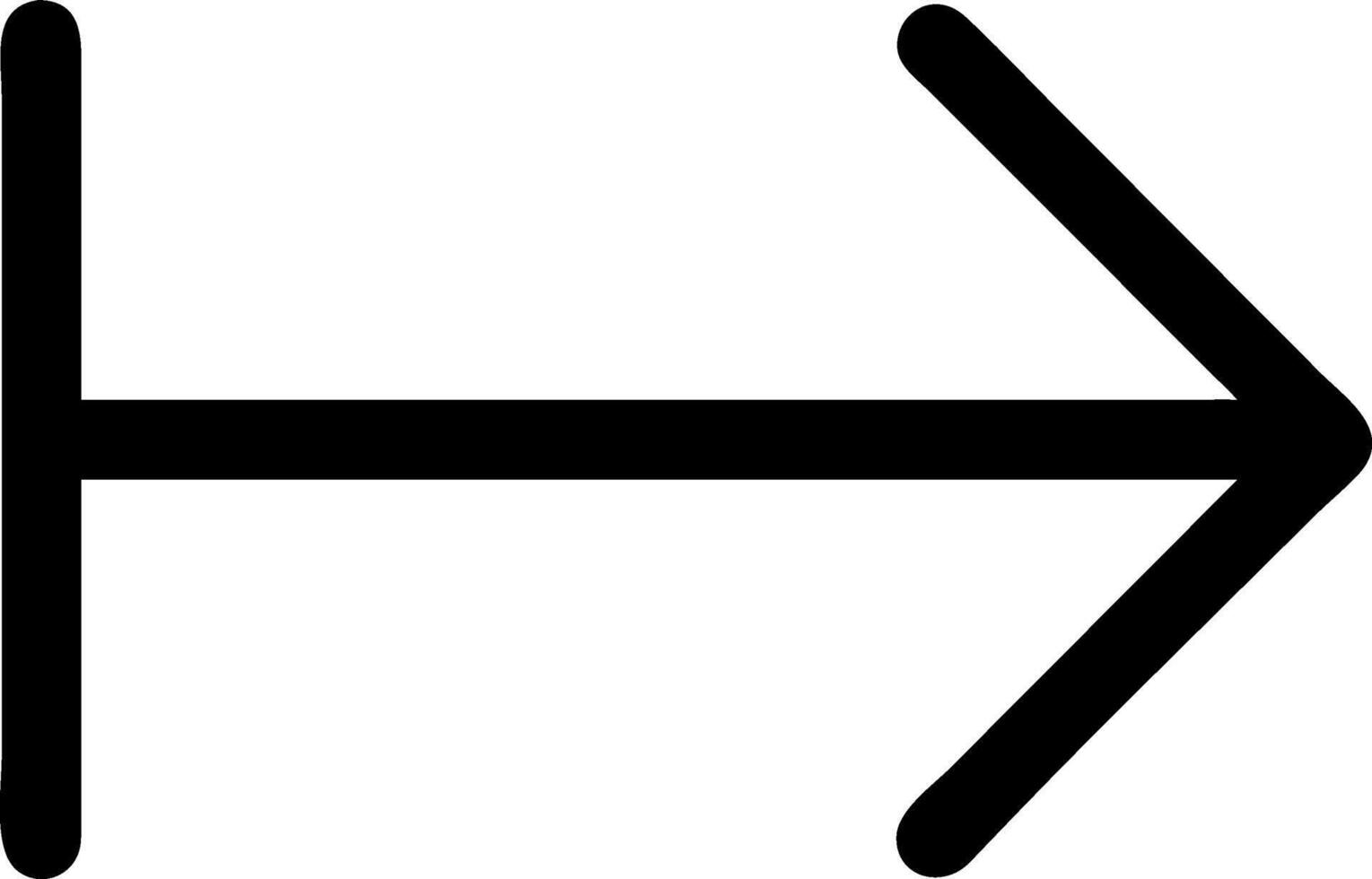 Decorative Arrow Right Icon Representation vector