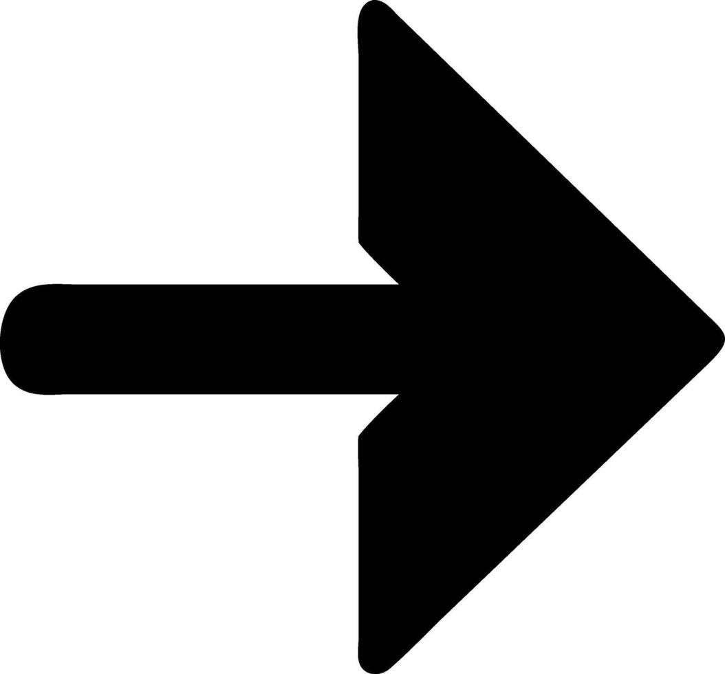 Arrow Right Icon Symbol Set vector