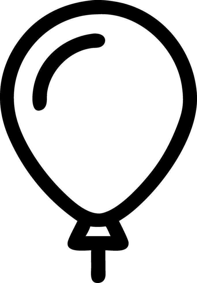 Iconic Balloon Symbol Design vector
