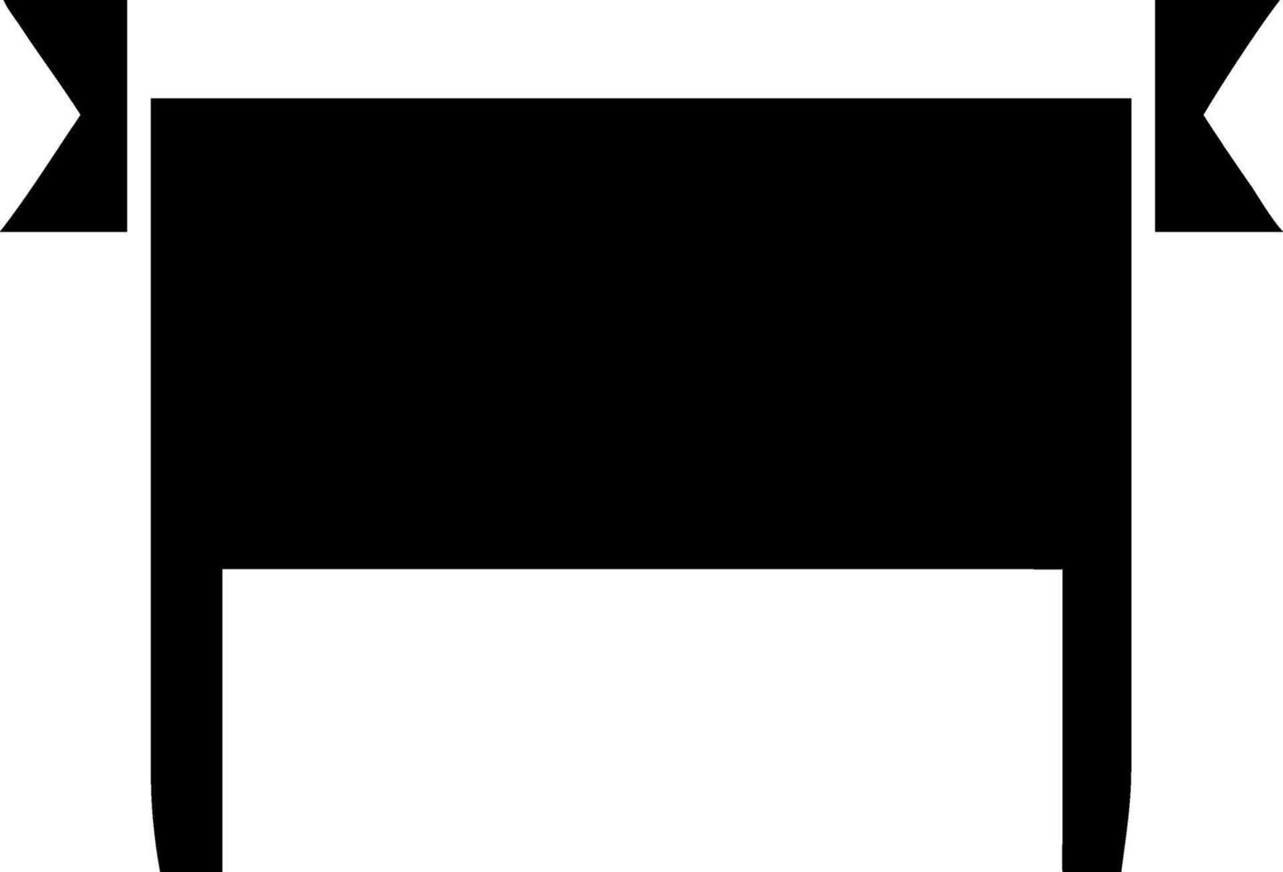 Creative Banner Icon Representation vector