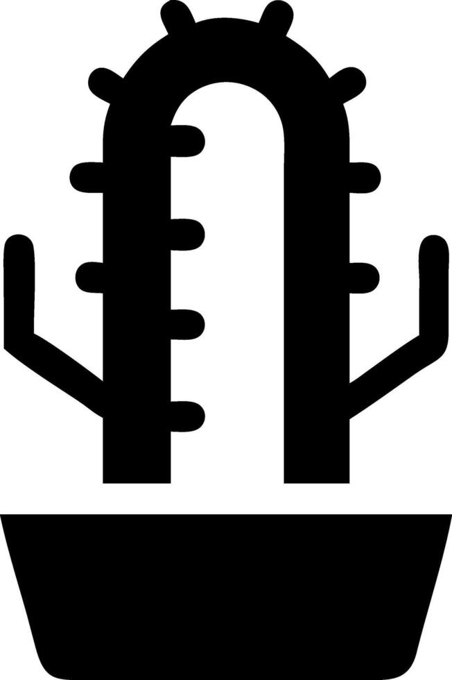 Desert Cactus Symbol Collection vector