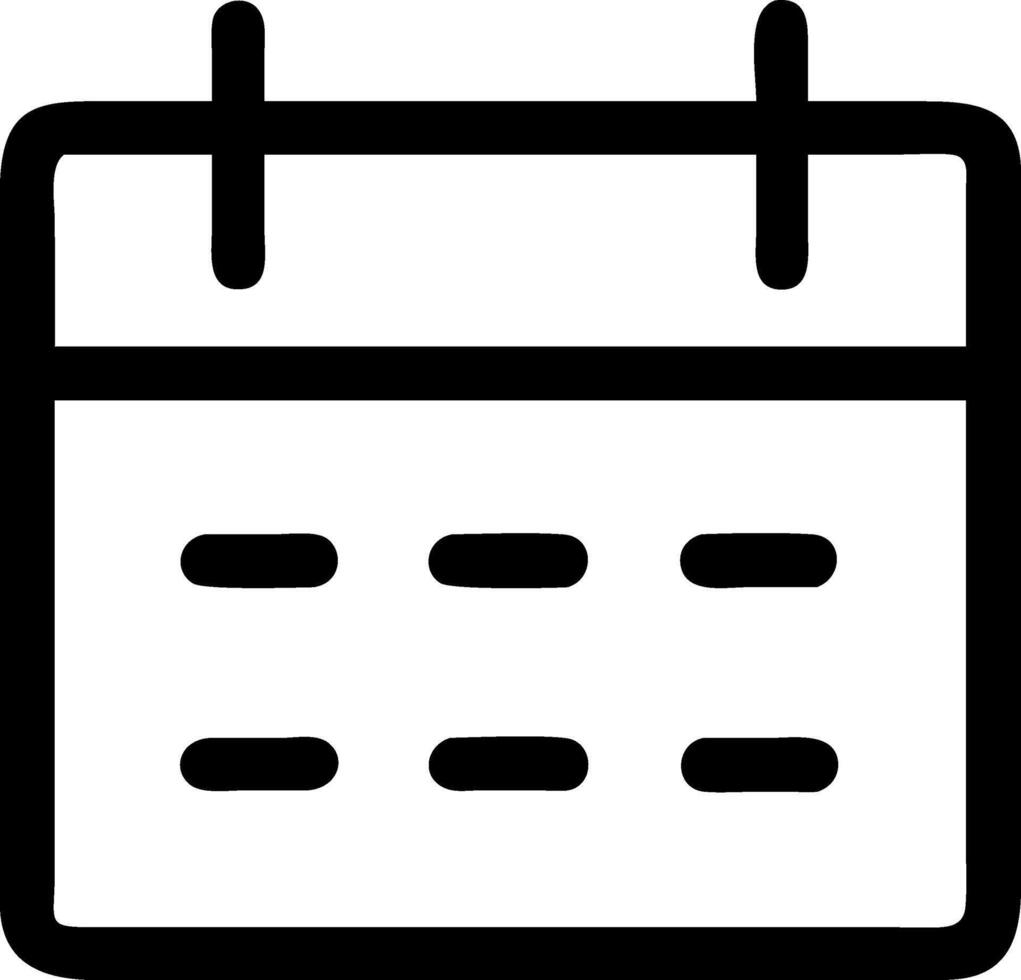 Creative Calendar Icon Collection vector