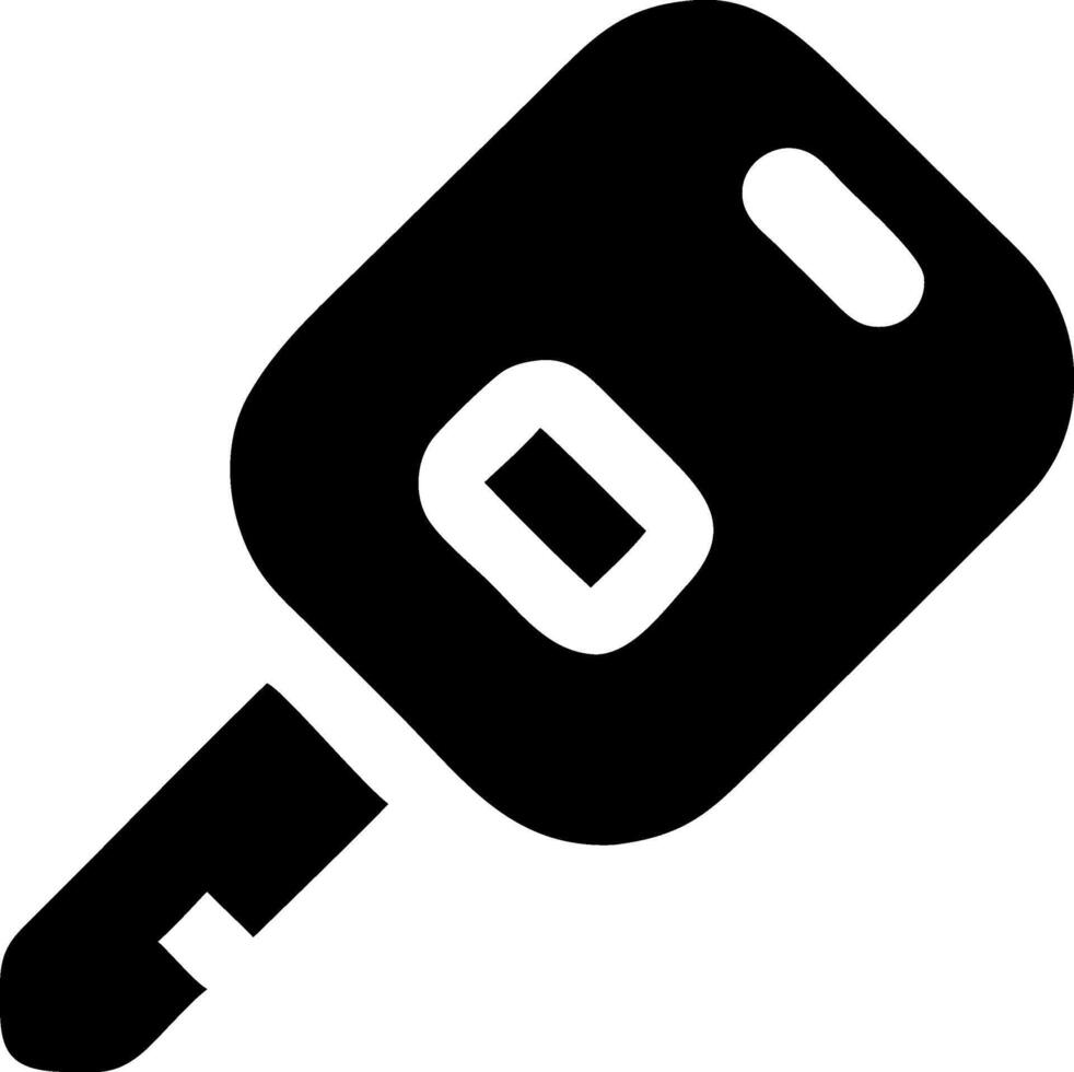 Iconic Car Key Symbol Design vector