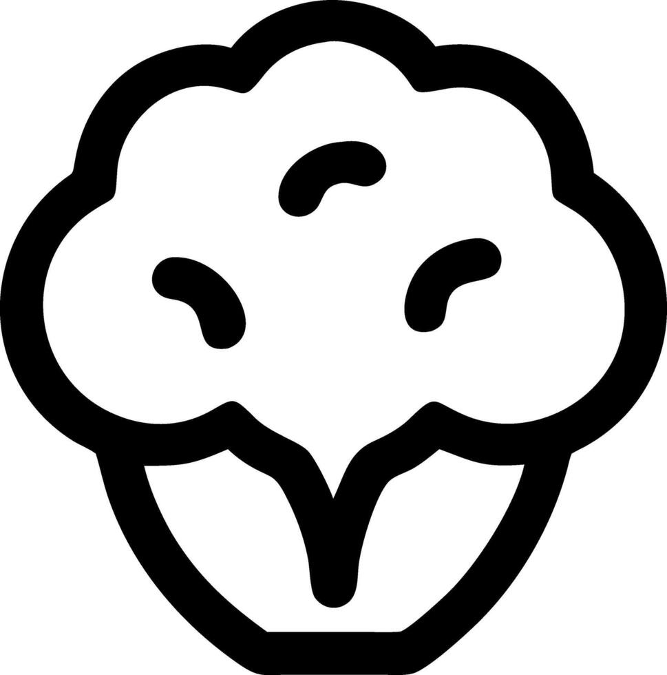 Unique Cauliflower Icon Collection vector