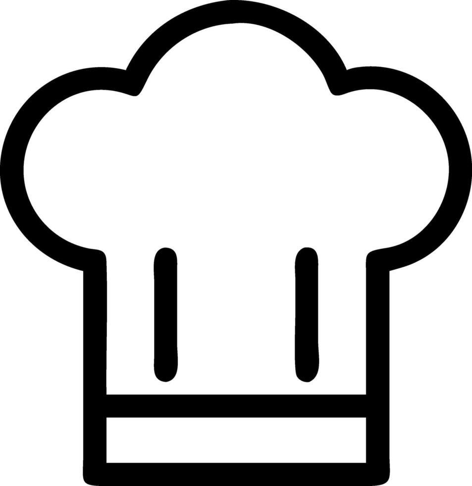 Chef Hat Icon Symbol Set vector