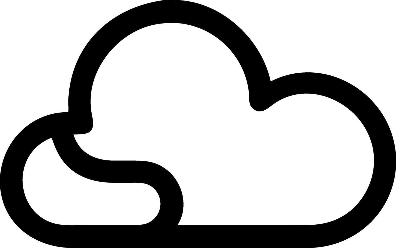 Modern Cloud Symbol Pack vector