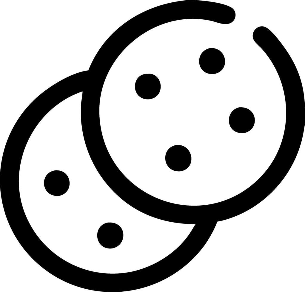 Sweet Treat Cookies Icon Design vector