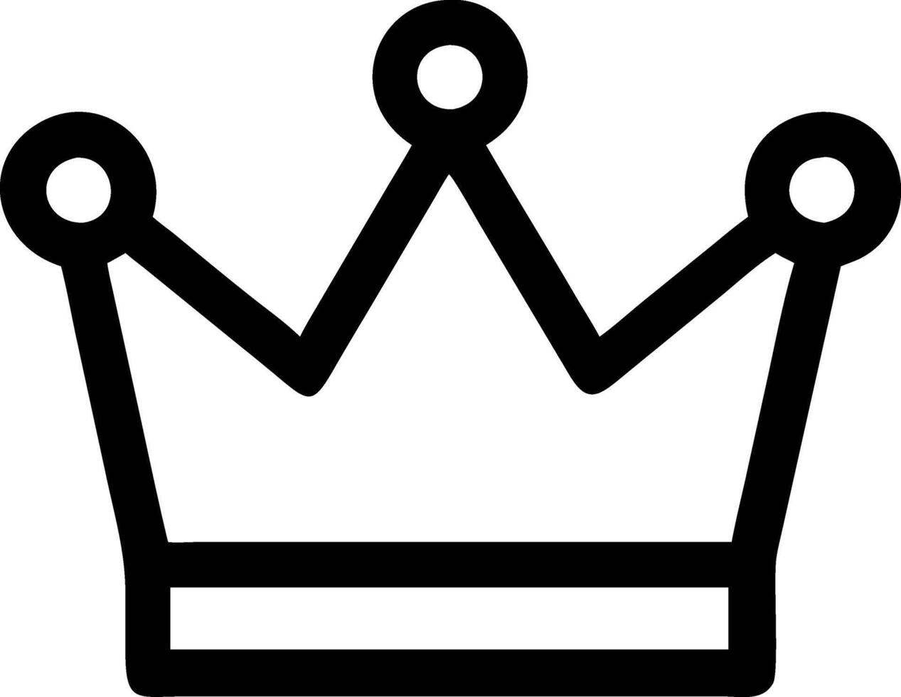 Royal Crown Symbol Collection vector