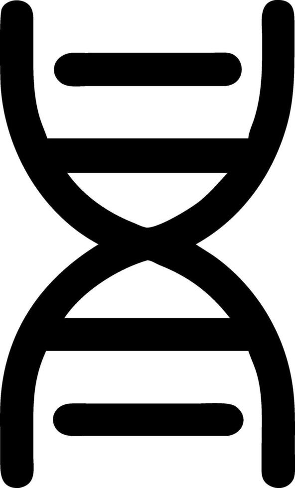 Vibrant DNA Icon Representation vector