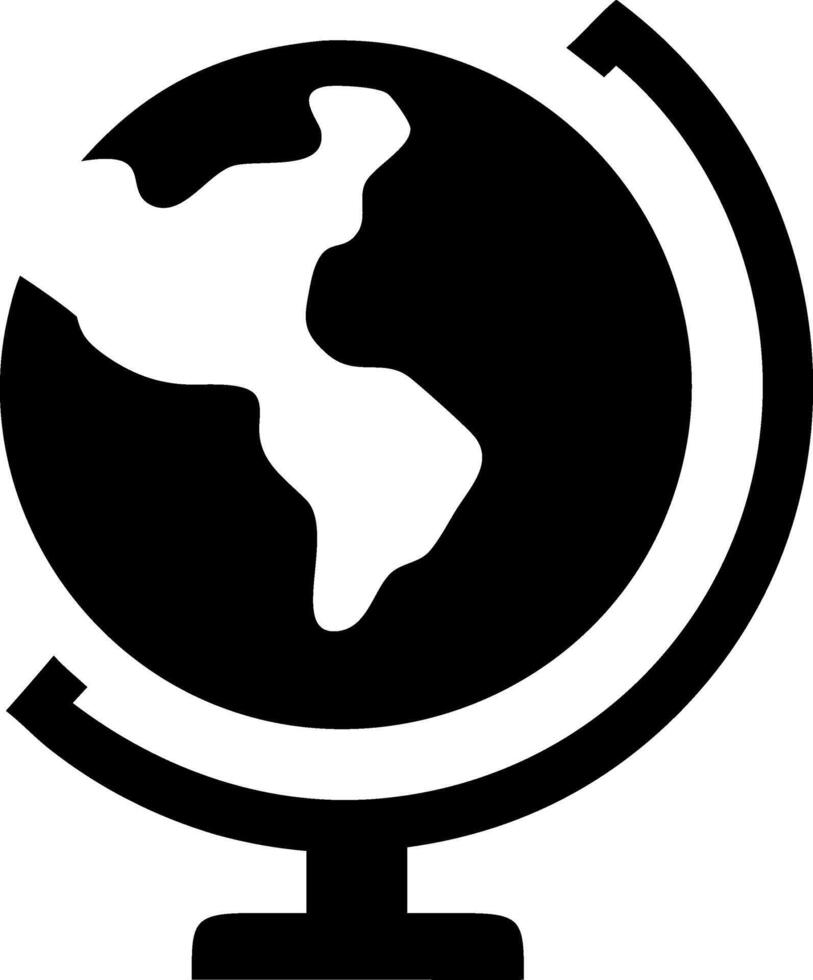 Geographic Earth Globe Icon Set vector