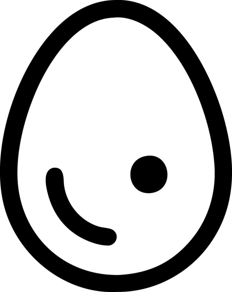 Iconic Egg Symbol Design vector
