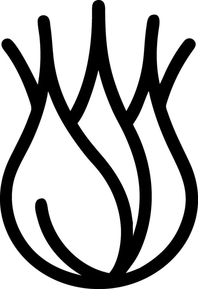 Iconic Fennel Icon Design vector