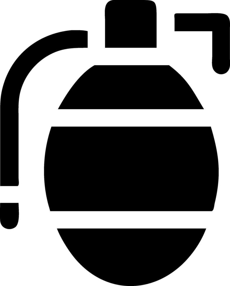 Iconic Grenade Icon Design vector