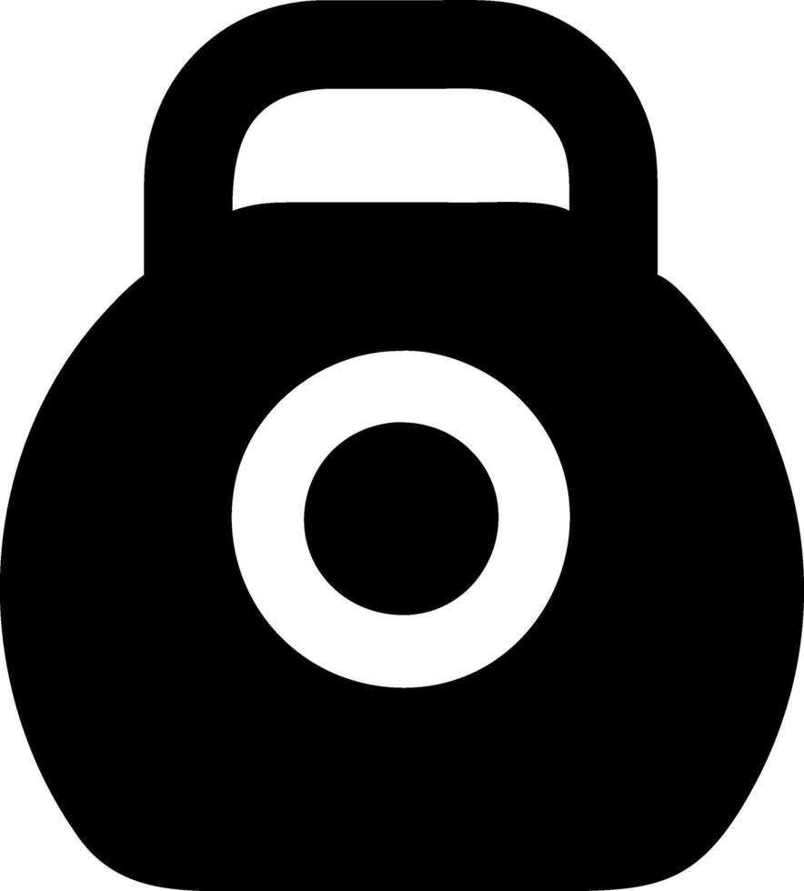 Iconic Heavy Weight Icon Design vector