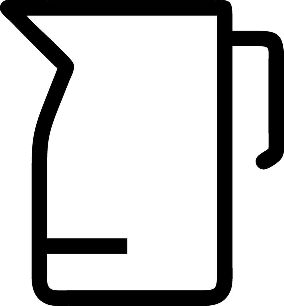 Liquid Jug Symbol Set vector